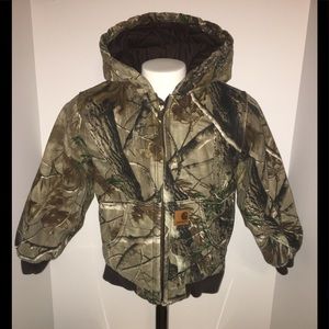 Carhartt Youth Real Tree Pattern Jacket -Size 7